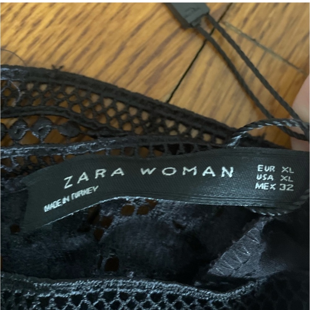 Zara Black Shirt Dress- ECU!